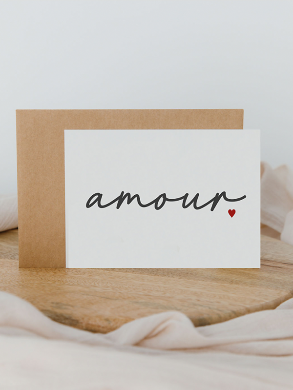 Carte "amour"